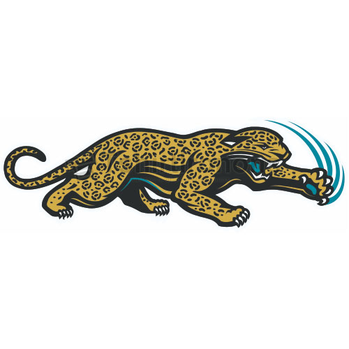 Jacksonville Jaguars T-shirts Iron On Transfers N555 - Click Image to Close